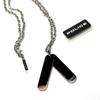 POLICE POLICE Necklace Plate Necklace Black x silver unisex 20544PSB02 Used