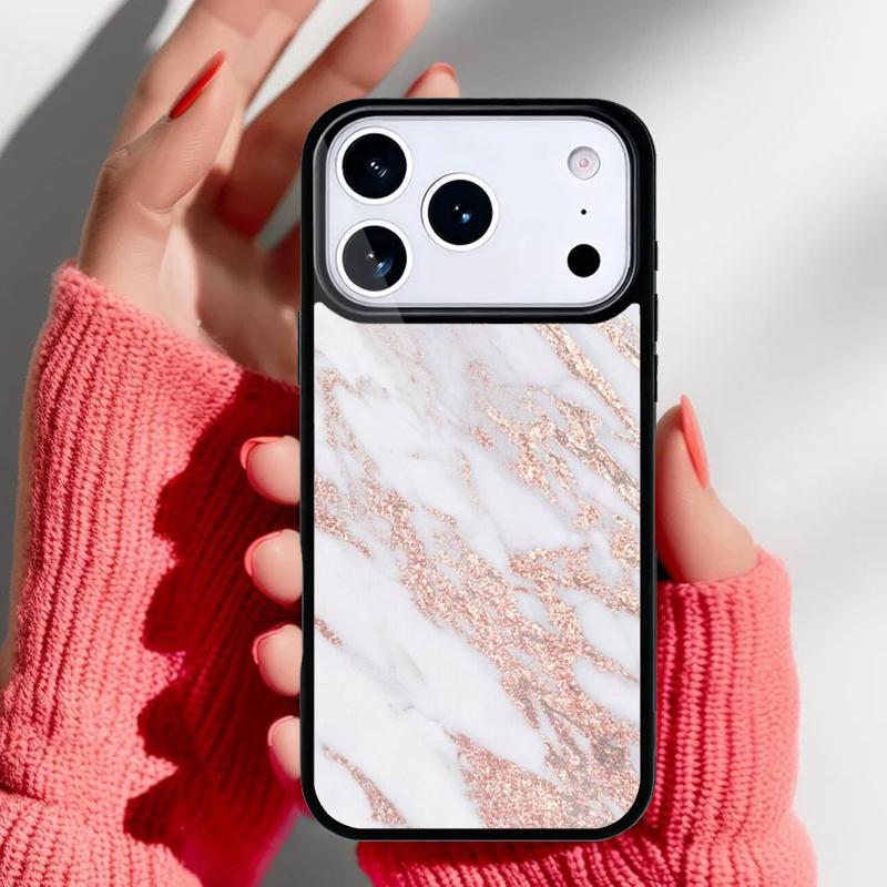 Gold Marmor Handyhülle für iPhone 17 16 15 14 13 Pro Max Rückseite für 12 11 Pro Hülle
