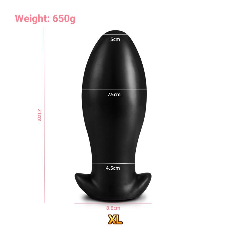 Huge Anal Plug Silicone Soft Anal Dildo Big Butt Plug Prostate Massage Anus Masturbator Dilator Adult Sex Toys for Men Woman Gay