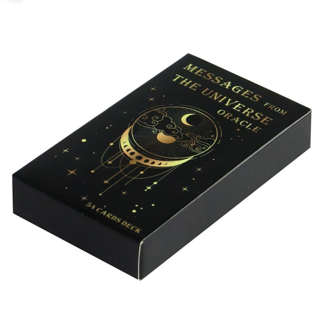 Messages From The Universe Oracle Deck 10.3*6cm with Guidance From Your Guides for General Readings 54 Pcs Oracle Cards