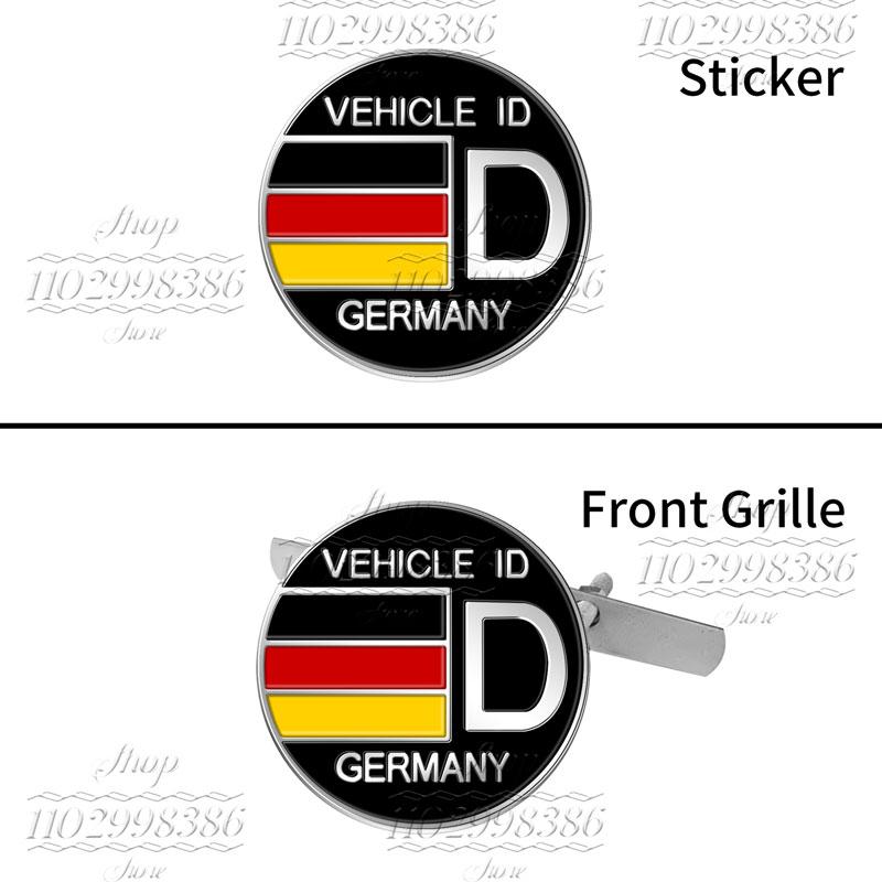 3D Metal Wolfsburg Edition Logo Front Grill Emblem Sticker For Golf Mk5 VW Passat Jetta Tiguan Polo Rear Trunk Side Fender Decor