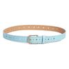 Jeans Decor Y2K Wide Belt Love Heart PU Leather Waistbands Fashion Rhinestone Waist Belt  Ladies