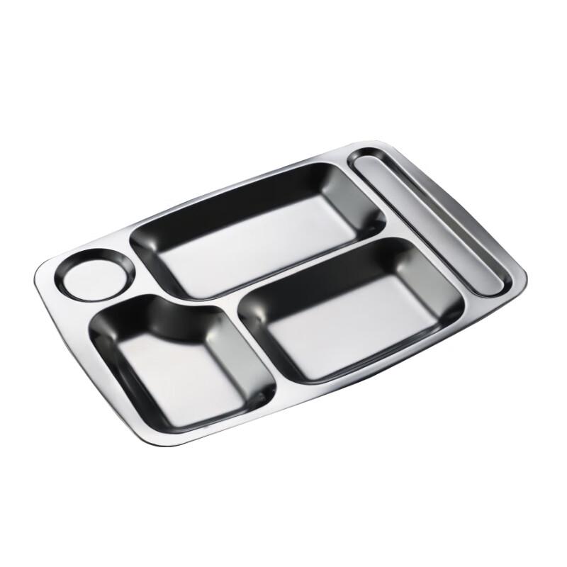 Yunluan 304 Stainless Steel Divided Dinner Plate