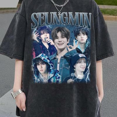 K-Pop Group Member T-shirt, Vintage 90s Graphic Tee, Korean Music Fan Apparel