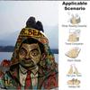 1pc Mr. Bean Art Flannel Throw Blanket HD Printed Lightweight Soft Warm All Season Blanket for Sofa, Bed, Travel, Camping Machine Washable