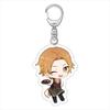 Popular Products 6CM New Anime Assassination Classroom Korosensei Acrylic Keychain Bag Charms Pendant Q Version Key Chain