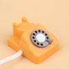 1Pcs Dollhouse Retro Telephone Dollhouse Toys