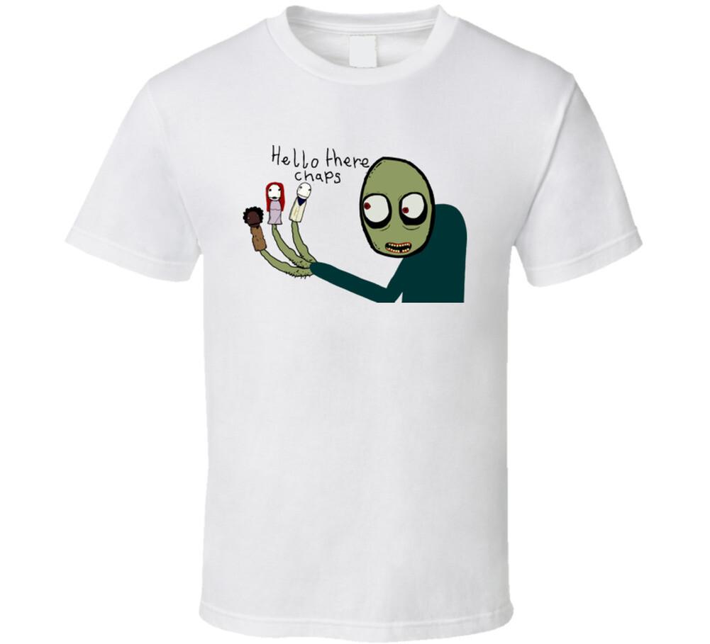 Salad Fingers Rusty Spoons T Shirt Mens Womens Tees Top L