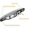 Exterior Chrome Door Handle Front Left Driver Side | Replacement For 2007-2013 Chevy Silverado Suburban Tahoe Avalanche GMC Sierra Yukon Cadillac