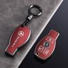 VFO1   For Mercedes-Benz TPU Car Key Cover E-Class/Class E300L/C260L/A200L Car Key Decorative Leather Pattern All-Pack Protective Case