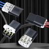ABS Plastic LED Wire Connectors Easy Installation Terminals Block Connectors For 18-22AWG Electrical Cables