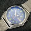 VINTAGE ORIENT AUTOMATIC 46943 JAPAN MENS BLUE COLOR DIAL WATCH a700617-5 R204-a700617