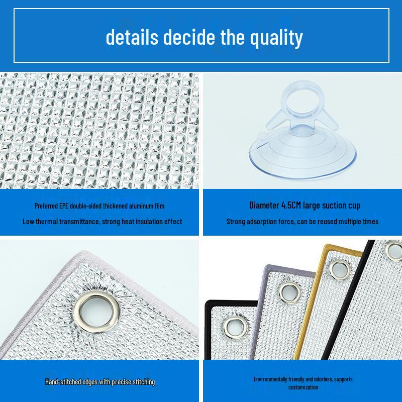 Upgraded Window Insulation Film: Double-Sided Aluminum Pearl Cotton Film