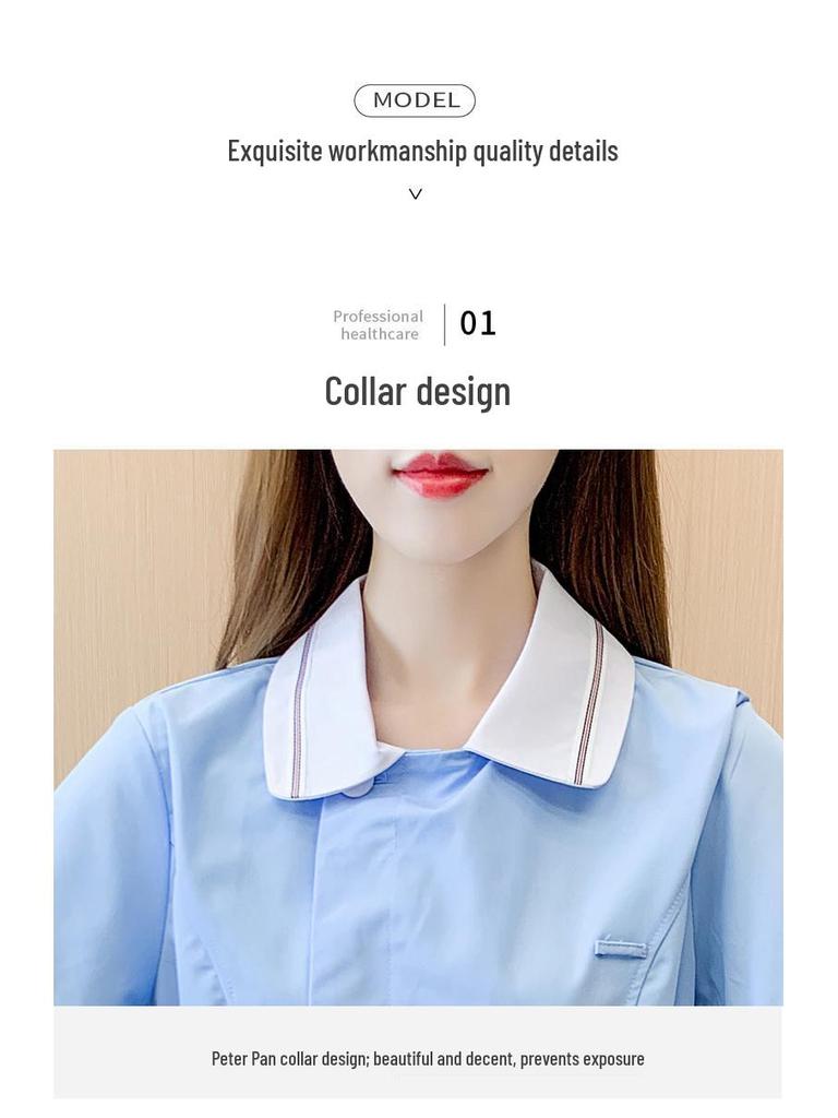 Nurse & Dental Workwear Set: Long/Short Sleeve for Maternal, Infant, Pediatric Care