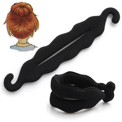 1Pc Women Magic Foam Sponge Hairdisk Hair Device Donut Quick Messy Bun Updo Hair Clip Hair Accessories Hair Fashion Tools