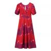 Jnleaog Autumn New Women's Clothing Fashion Style Stylish Fashion Print Dress