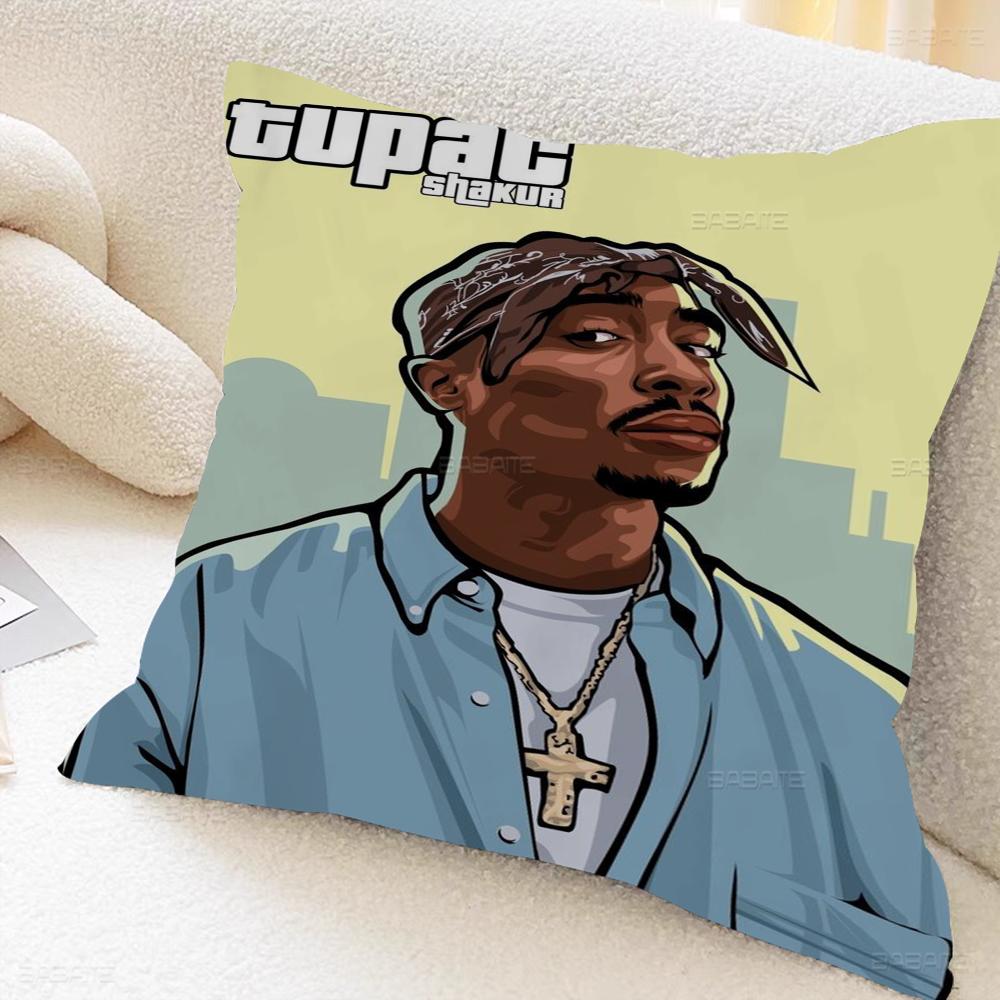 Rapper 2P-AC Personalized Pillow Dust Cover Bedroom Kids Party Decoration Pillowcase Birthday Children Gift