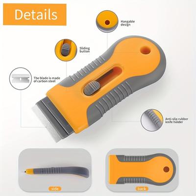 A 21-piece Scraper Tool Set, Which Includes 1 Scraper and 20 Metal Blades. This Is a Scraper Tool, a Retractable Scraper, a Paint Stripping Too