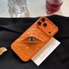Electroplated 3D Eye Phone Case for iPhone 11-17 Series, TPU Shockproof Cover with Tin Foil Texture, Fashion Art Design