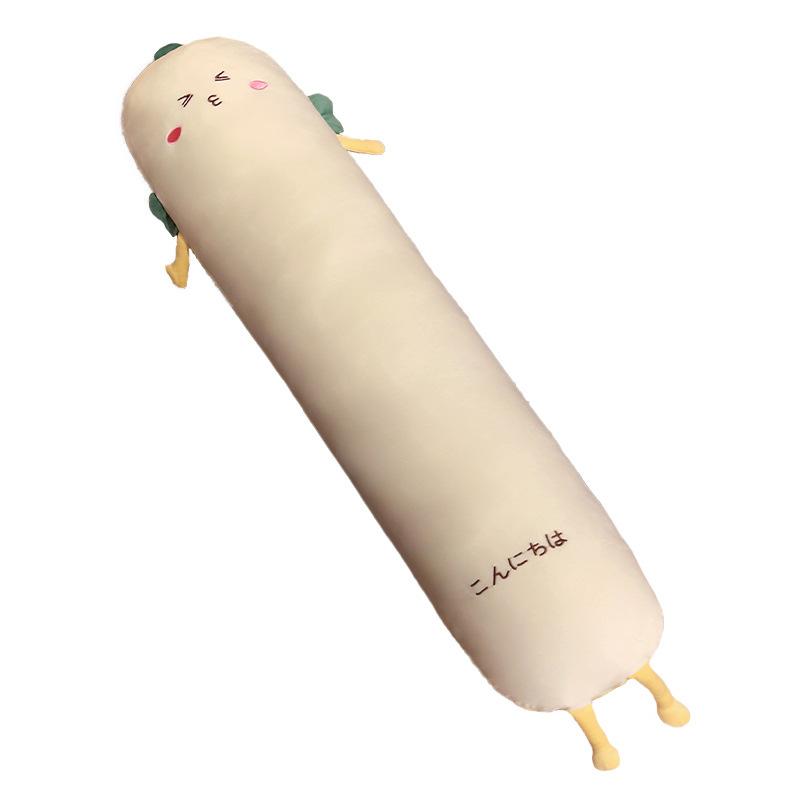 Creative Bread Toast Throw Pillow Plush Toy Home Sofa Pillow Girls Sleep Leg Long Pillow Rag Doll