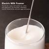White Coffee Black Milk Frother Battery Powered Milk Beater Practical Milk Foam Maker  Home Kitchen