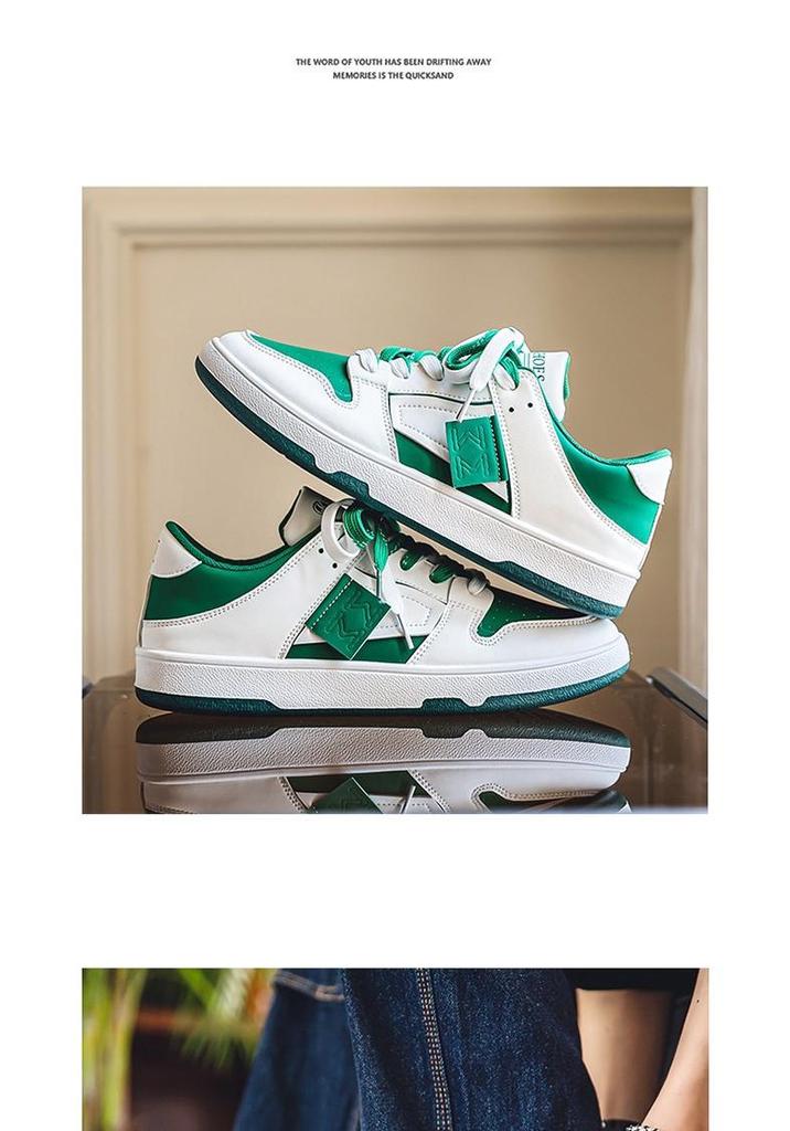 Men's Fashionable White Sneakers: Autumn Campus Casual Sports Style, Korean Trendy Versatile Board Shoes