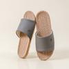 Pobong Unisex Linen Straw Weave House Slippers