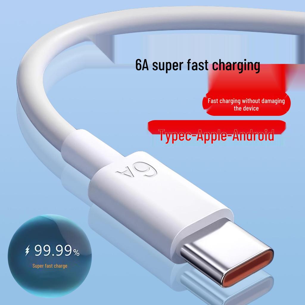 150W 6-in-1 Multi-port Fast Charger: 3 USB + 3 PD Ports, 5V 3.1A