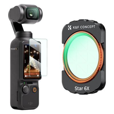 Koncepční křížový filtr pro Osmo Pocket 6 linek pro osvětlení a vodní hladinu Magnetický odnímatelný snadno AGC optický nano voděodolný a dokonalý