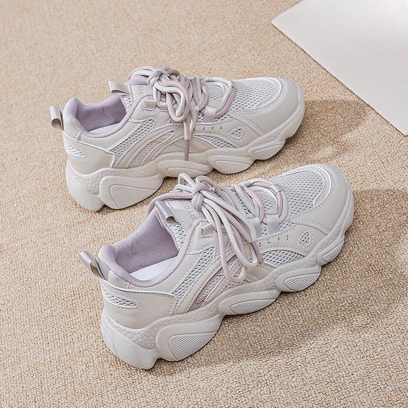 Nuove Scarpe Casual Sportive Versatili, Scarpe da Ginnastica 'Dad Shoes' a Suola Spessa, Scarpe Sportive da Corsa da Donna