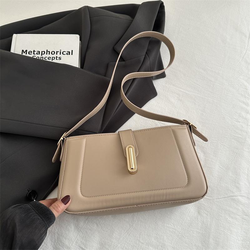 2025 Spring Casual Simple Retro New Fashion Trend Niche Design Women's Bag Commuter Shoulder Messenger Bag