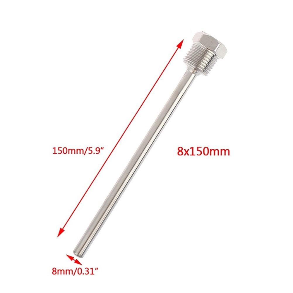 Dependable Thermowell for Temperature Sensor 304 Stainless Steel Construction