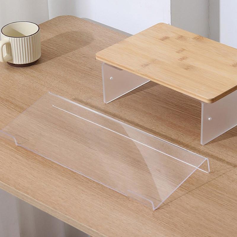 Tastatur-Displayständer Laptop-Ständer Tastatur-Erhöhung Notebook-Computer-Tastaturfüße Acryl Verstellbare Neigung Tastatur-Lifter