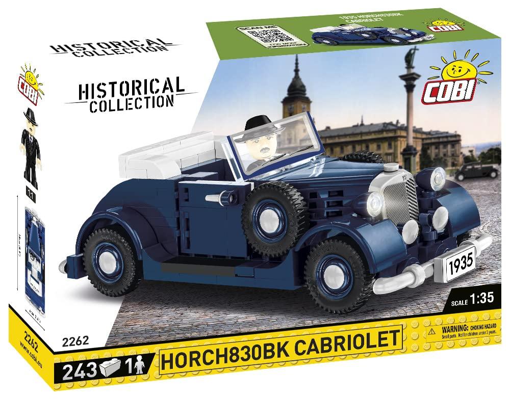 

Cobi Historical Collection #2262 Horch 830BK Cabriolet (German Army) 135 Scale
