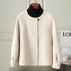 Double-sided wool coat women's short spring new temperament loose woolen coat women's small