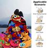 1Pc Colorful Cartoon Characters Blanket Soft Throw Blanket For Home Bedroom Bed Sofa Travel Office Solid Christmas Blanket