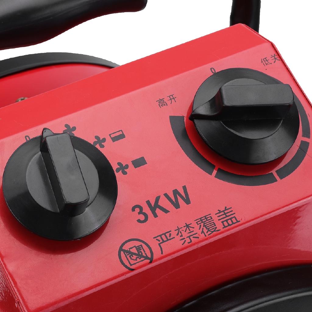 220V 3000W Commercial Warm Heater Blower Air Workshop Space Garage Heating Appliances Industrial Electric Heater Fan