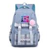 Trend Korean Version Of Large-Capacity Backpack, Animation Printing, Primary And Secondary School Schoolbag