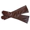 Elegant Evening Party Gloves Keep Warm Patent Leather Gloves Long Elbow Gloves  Evening Party
