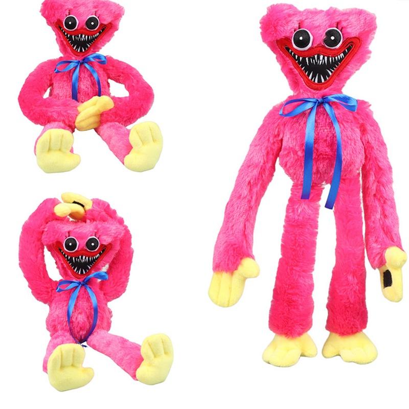 Poppy Playtime Huggy Wuggy Green Orange Figure Plush Stuffed Toy Dolls Kids Gift