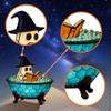 LED Ghost Bubble Bath Lamp Battery Powered Halloween Ghost Night Light Adorable Ghost Reading Night Light Halloween Decor
