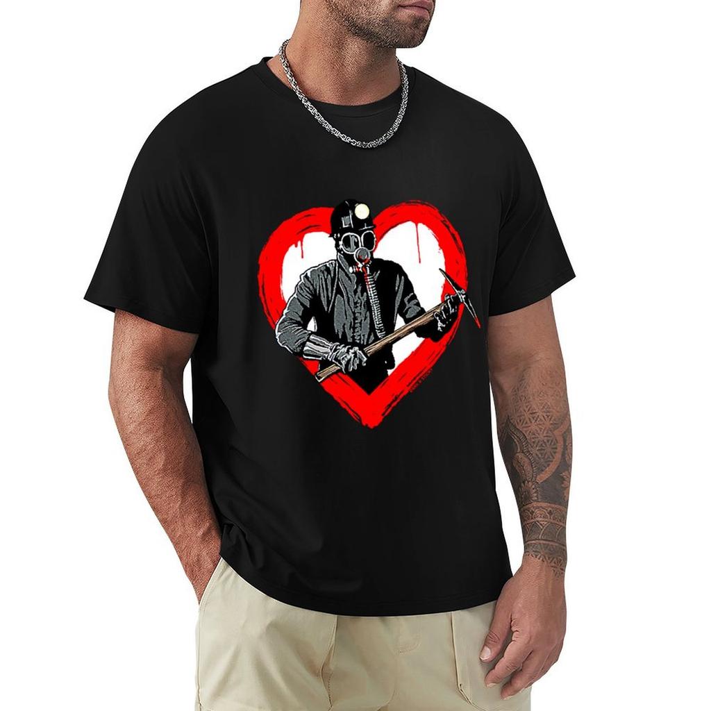My Bloody Valentine Movie Killer Valentines Day Horror Tshirt Christmas Casual Short Sleeve Top