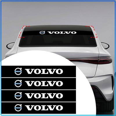 Bil Vindruteklistermärken Fram och Bak Dekorativa Dekaler Klistermärken För XC90 XC60 XC70 XC40 V90 V60 V40 C70 C30 S80