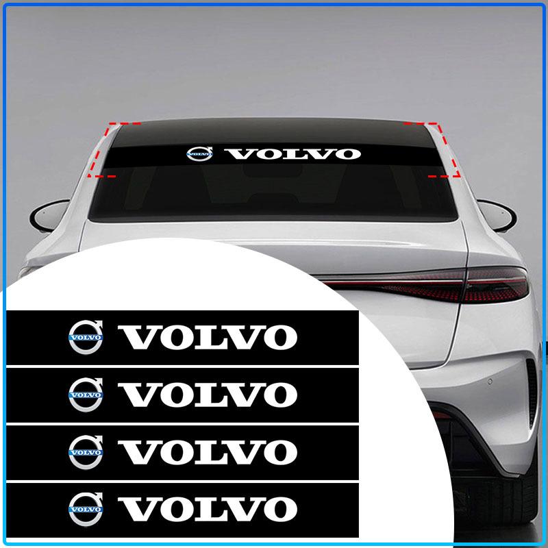 Auto-Frontscheibenaufkleber, dekorative Embleme vorne und hinten für Volvo Rdesign XC90 S60 XC60 V70 S80 S40 V50 V40 V60 C30 S70