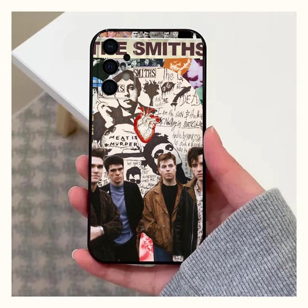 Band The S-Smiths Phone Case For Samsung Galaxy A20,A21s,A22,A31,A32,A52,A53,A72,73,A80,A91 Soft Black Cover