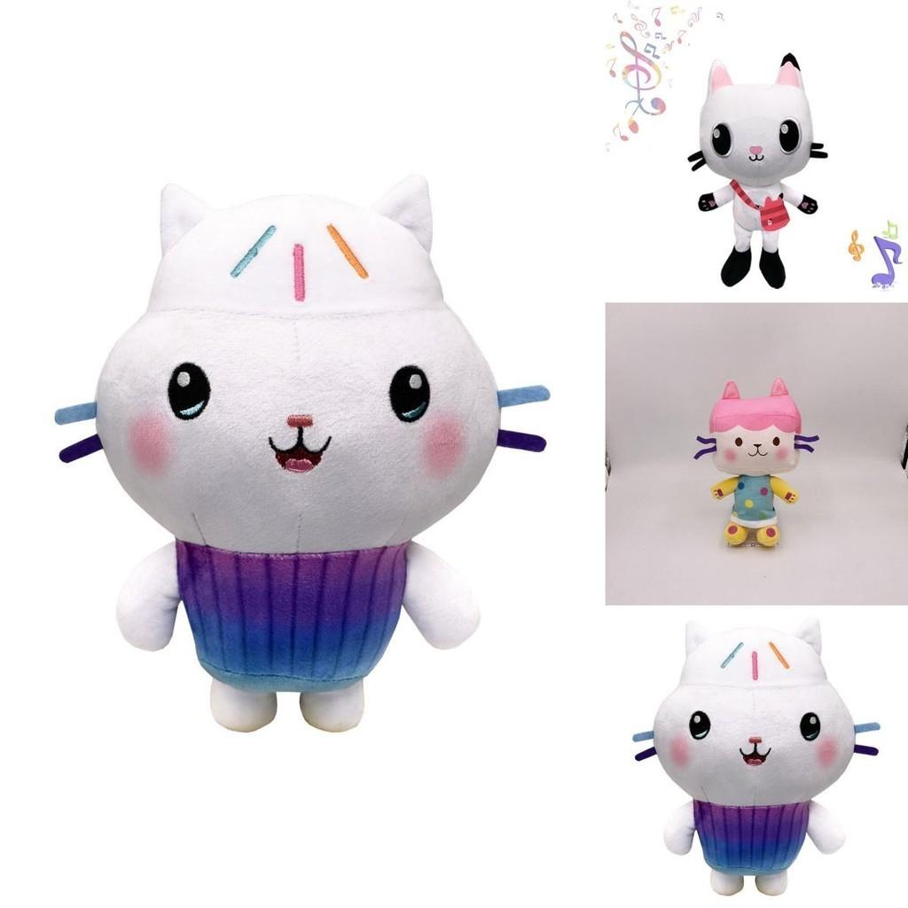 Gabby's Dollhouse Plush Cartoon Stuffed Cat Plushie Doll Kids Xmas Gifts