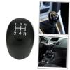 5 Speed Gear Knob Badge Emblem Cap Knob Cover Insert Replacement for Ford Fiesta Focus