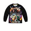 Cross-Border Movie Comic Print Pajama Set for Medium & Large Kids