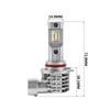 XTG X89 LED Headlight Bulbs 2Pcs H4 H7 9003 30000LM CSP Canbus Fanless Hi Lo Beam Car Motorcycle Auto Lamp 12V 24V Ultra Bright