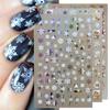 DIY Manicure Transfer Decals UV Gel 3D Snowflakes Nail Stickers Christmas